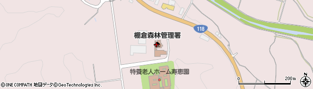 棚倉森林管理署久慈川森林事務所周辺の地図