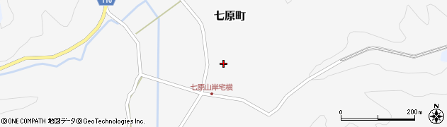 石川県七尾市七原町ヘ63周辺の地図