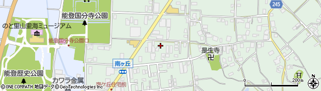 石川県七尾市古府町（へ）周辺の地図