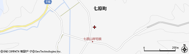 石川県七尾市七原町ヘ周辺の地図