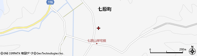 石川県七尾市七原町（ヘ）周辺の地図