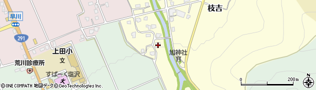 新潟県南魚沼市枝吉45周辺の地図