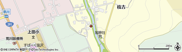 新潟県南魚沼市枝吉44周辺の地図
