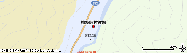 福島県檜枝岐村（南会津郡）周辺の地図