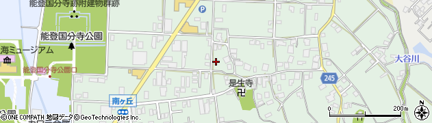 石川県七尾市古府町へ21周辺の地図