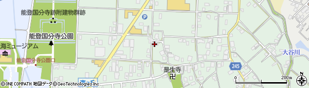 石川県七尾市古府町へ19周辺の地図
