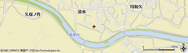 福島県いわき市平下高久（清水）周辺の地図