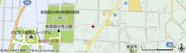 石川県七尾市古府町（ほ）周辺の地図