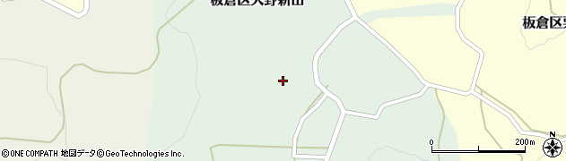 新潟県上越市板倉区大野新田周辺の地図