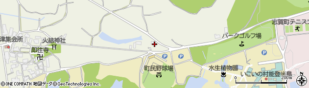 石川県志賀町（羽咋郡）大津（出林）周辺の地図
