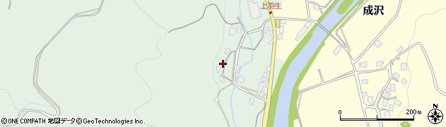 新潟県糸魚川市羽生周辺の地図