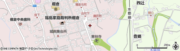 福島県棚倉町（東白川郡）棚倉（鉄炮町）周辺の地図