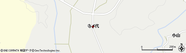 福島県いわき市遠野町深山田（寺ノ代）周辺の地図