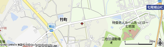 石川県七尾市竹町（ニ）周辺の地図