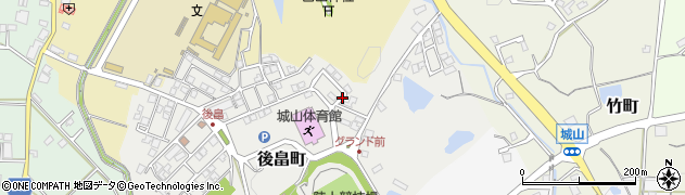 石川県七尾市後畠町ヲ周辺の地図