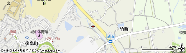 石川県七尾市竹町（オ）周辺の地図