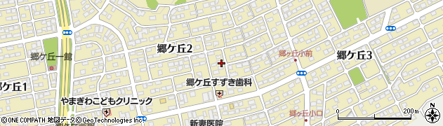 福島県いわき市郷ケ丘周辺の地図