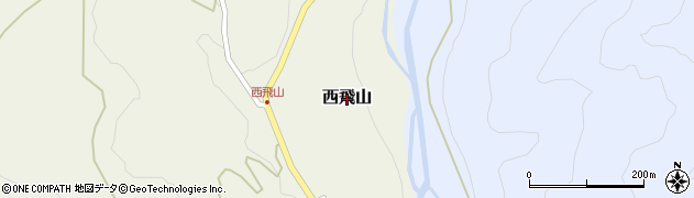 新潟県糸魚川市西飛山周辺の地図