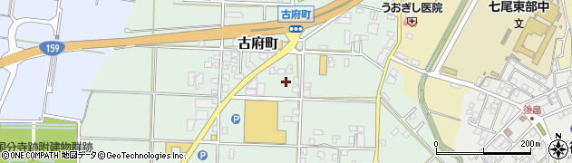 石川県七尾市古府町ち周辺の地図