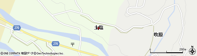 新潟県糸魚川市土塩周辺の地図