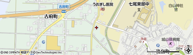 石川県七尾市古府町（メ）周辺の地図