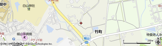 石川県七尾市竹町（チ）周辺の地図