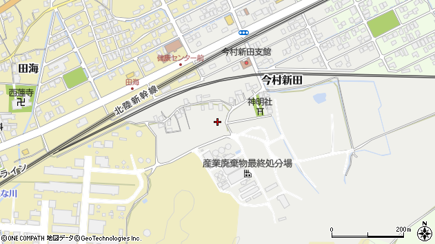〒949-0302 新潟県糸魚川市今村新田の地図