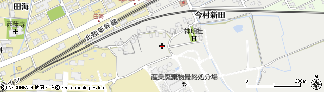 新潟県糸魚川市今村新田周辺の地図