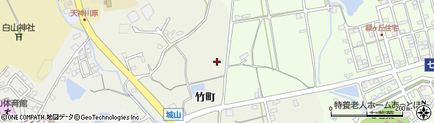 石川県七尾市竹町（ヘ）周辺の地図