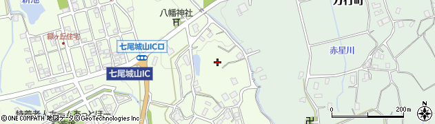石川県七尾市矢田町（丑）周辺の地図