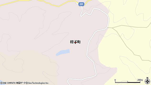 〒926-0375 石川県七尾市柑子町の地図