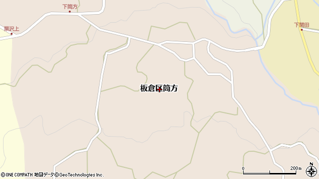 〒944-0117 新潟県上越市板倉区筒方の地図