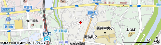 富里クリーニング店周辺の地図