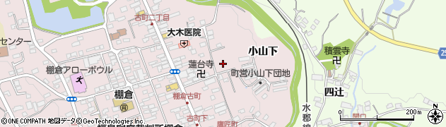 福島県棚倉町（東白川郡）棚倉（鷹匠町）周辺の地図