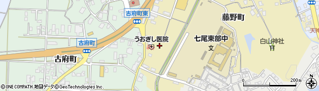 石川県七尾市藤野町ハ周辺の地図
