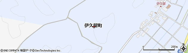 石川県七尾市伊久留町周辺の地図