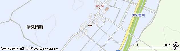 石川県七尾市伊久留町（マ）周辺の地図