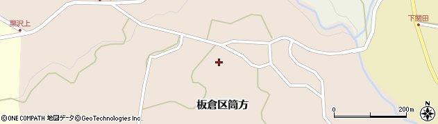 新潟県上越市板倉区筒方（下筒方）周辺の地図