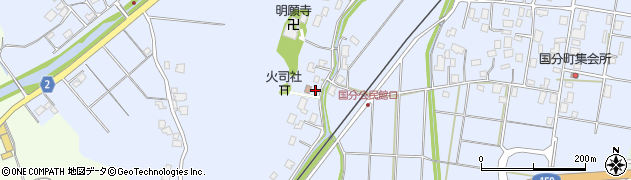 石川県七尾市国分町イ周辺の地図