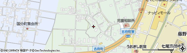 石川県七尾市古府町（タ）周辺の地図