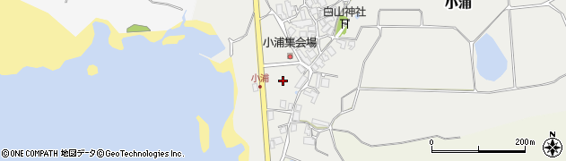 石川県志賀町（羽咋郡）小浦（ロ）周辺の地図