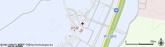 石川県七尾市伊久留町（島）周辺の地図