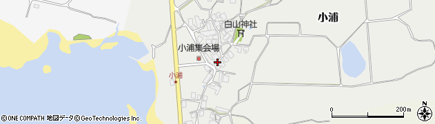 石川県志賀町（羽咋郡）小浦（甲イ）周辺の地図