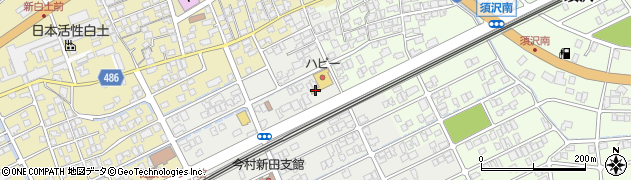 株式会社ハピー　田沢店周辺の地図
