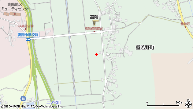 〒926-0832 石川県七尾市盤若野町の地図