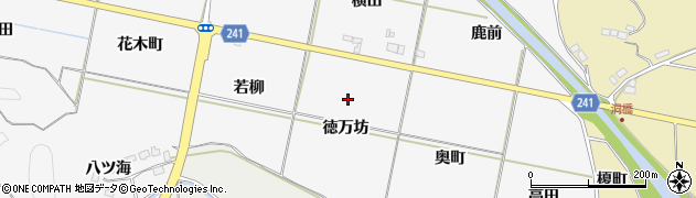 福島県いわき市平上高久（徳万坊）周辺の地図