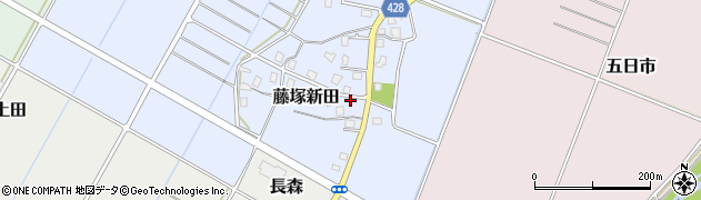 新潟県妙高市藤塚新田181周辺の地図