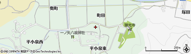 福島県いわき市平小泉（東）周辺の地図
