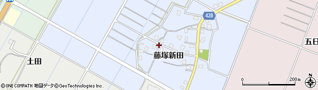 新潟県妙高市藤塚新田周辺の地図