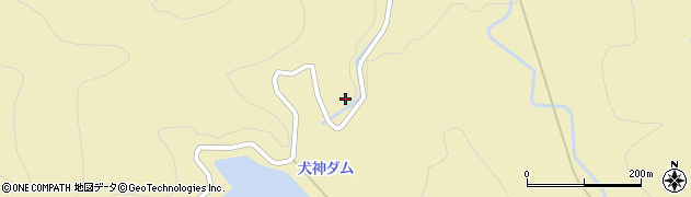福島県白河市表郷金山犬神56周辺の地図